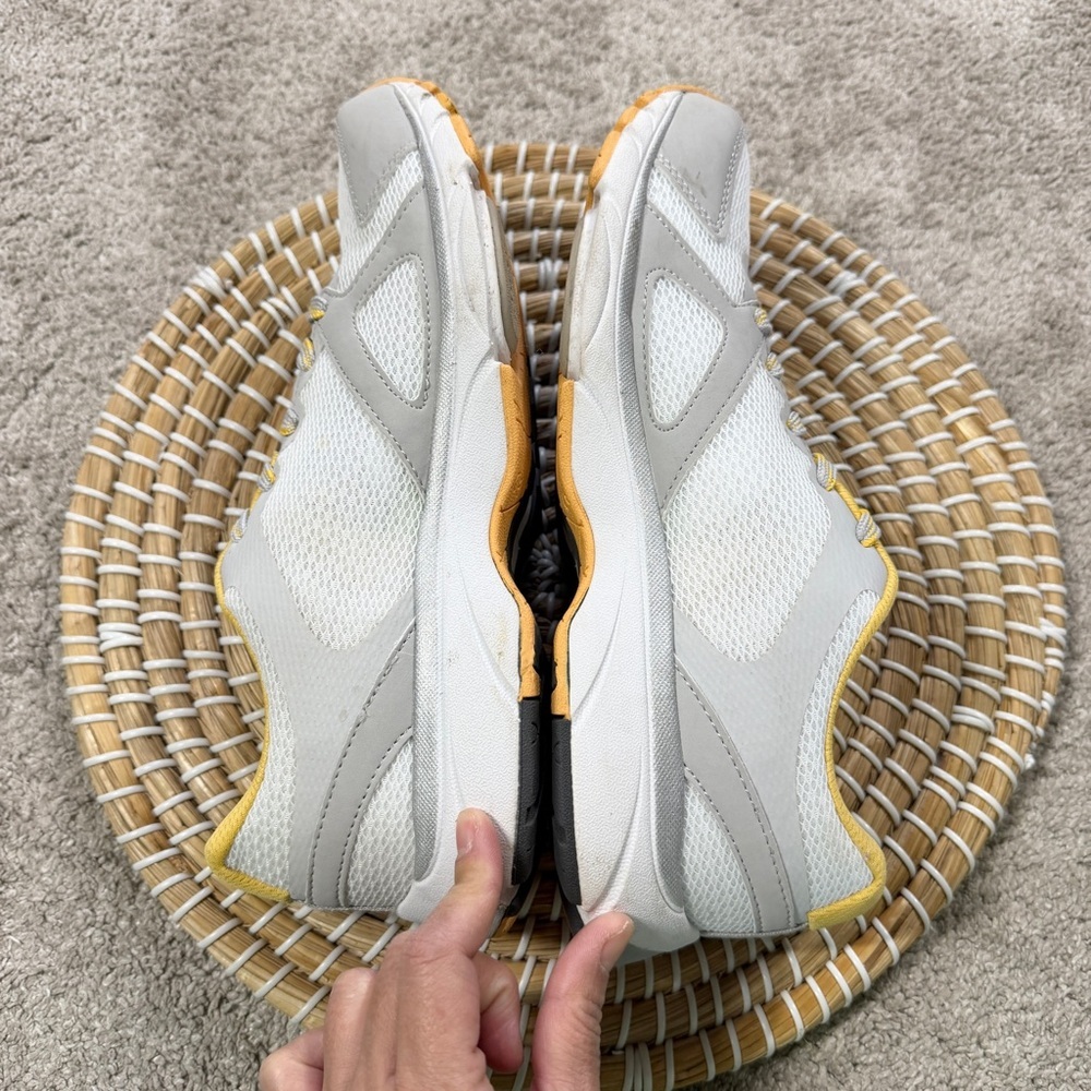 Vionic Women’s Tokyo Fitness Sneakers Walking Shoes Comfort in Yellow White 9 - Picture 7 of 12